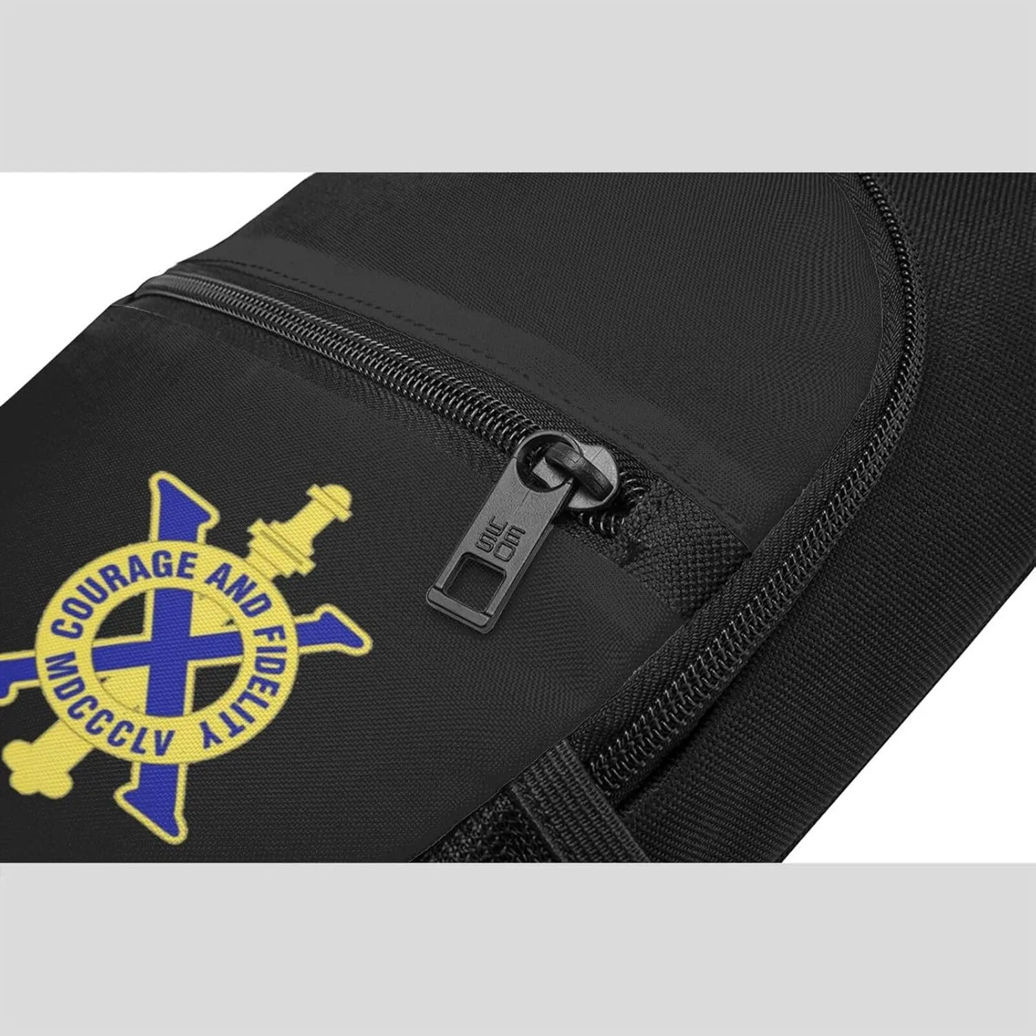 10th Infantry Regiment Unisex Chest Bag Lightweight Crossbody Shoulder Bag Travel Pocket