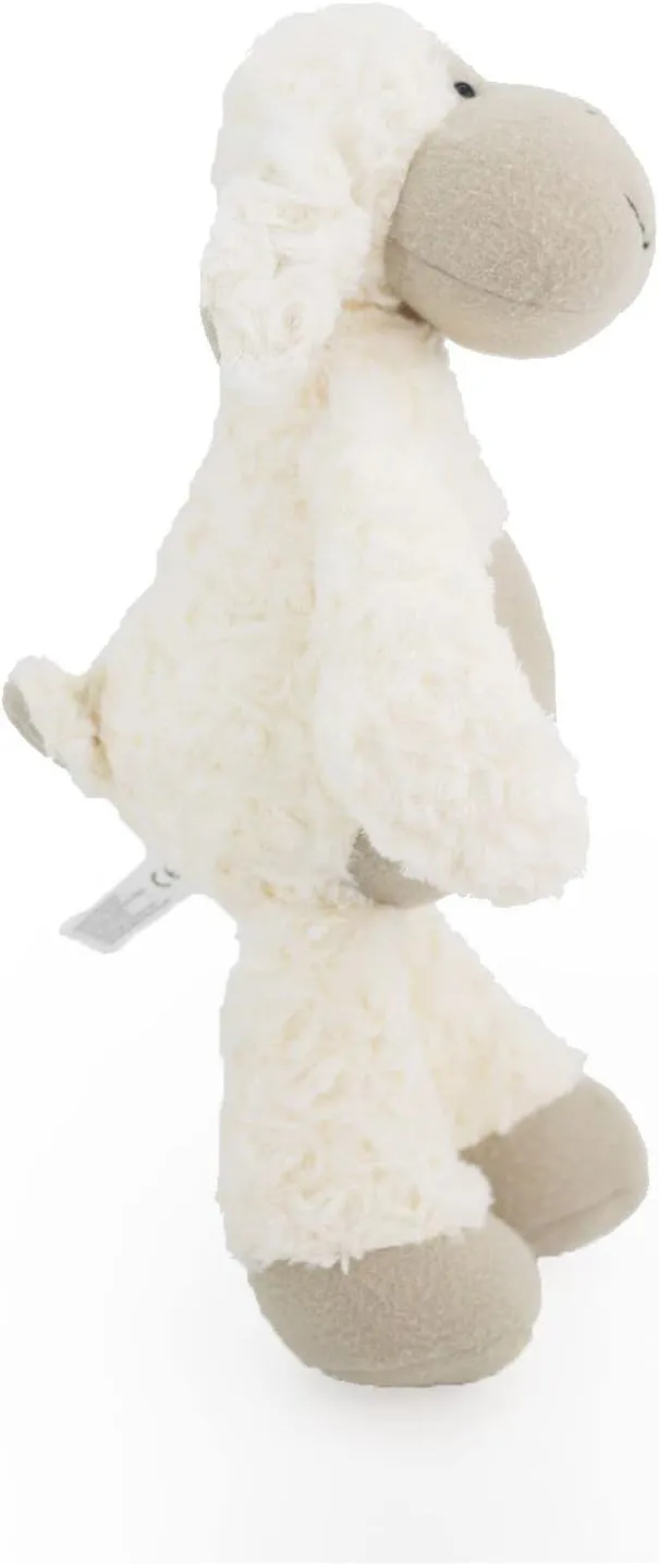 17" Cuddly White/Cream Huggable Sheep Stuffed Animals for Boys and Girls,Soft and Adorable Stuffed Lamb Plush Toys for Newborn Babies,Great Gifts on Birthday,Easter