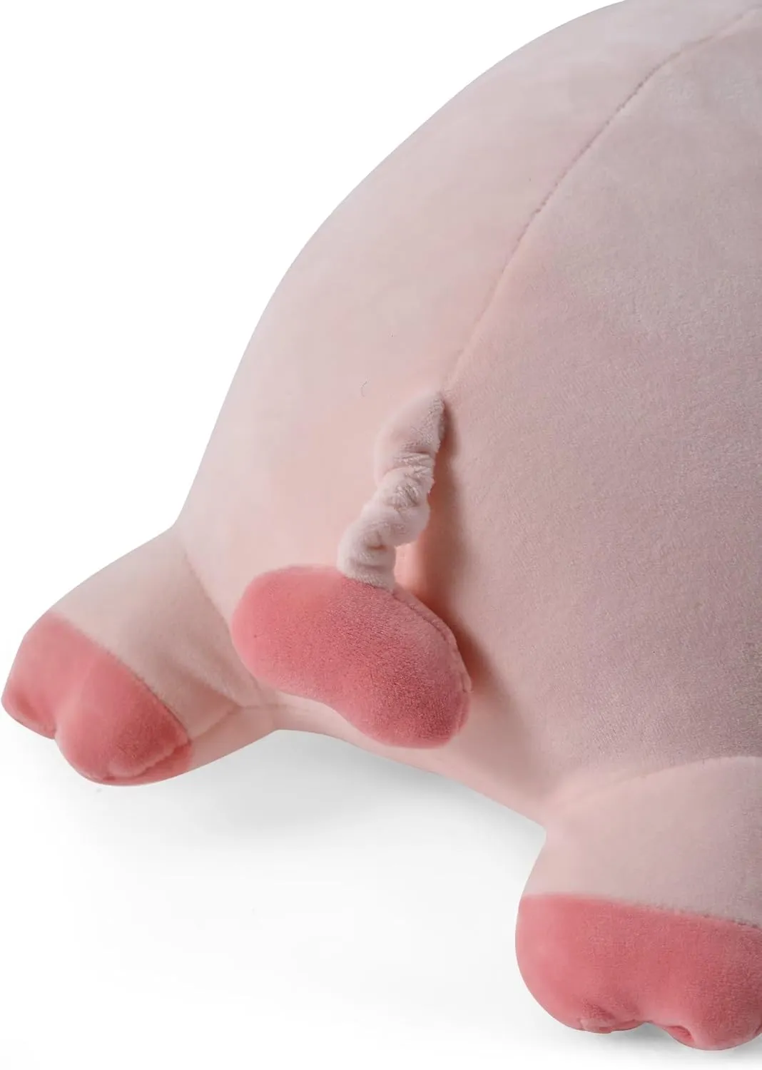 19.6" Weighted Stuffed Animal, Cute Pig Weighted Plush Toy for Kids and Adults,Anxiety Gift Soft Piggy Pillow,Sleeping Eyes
