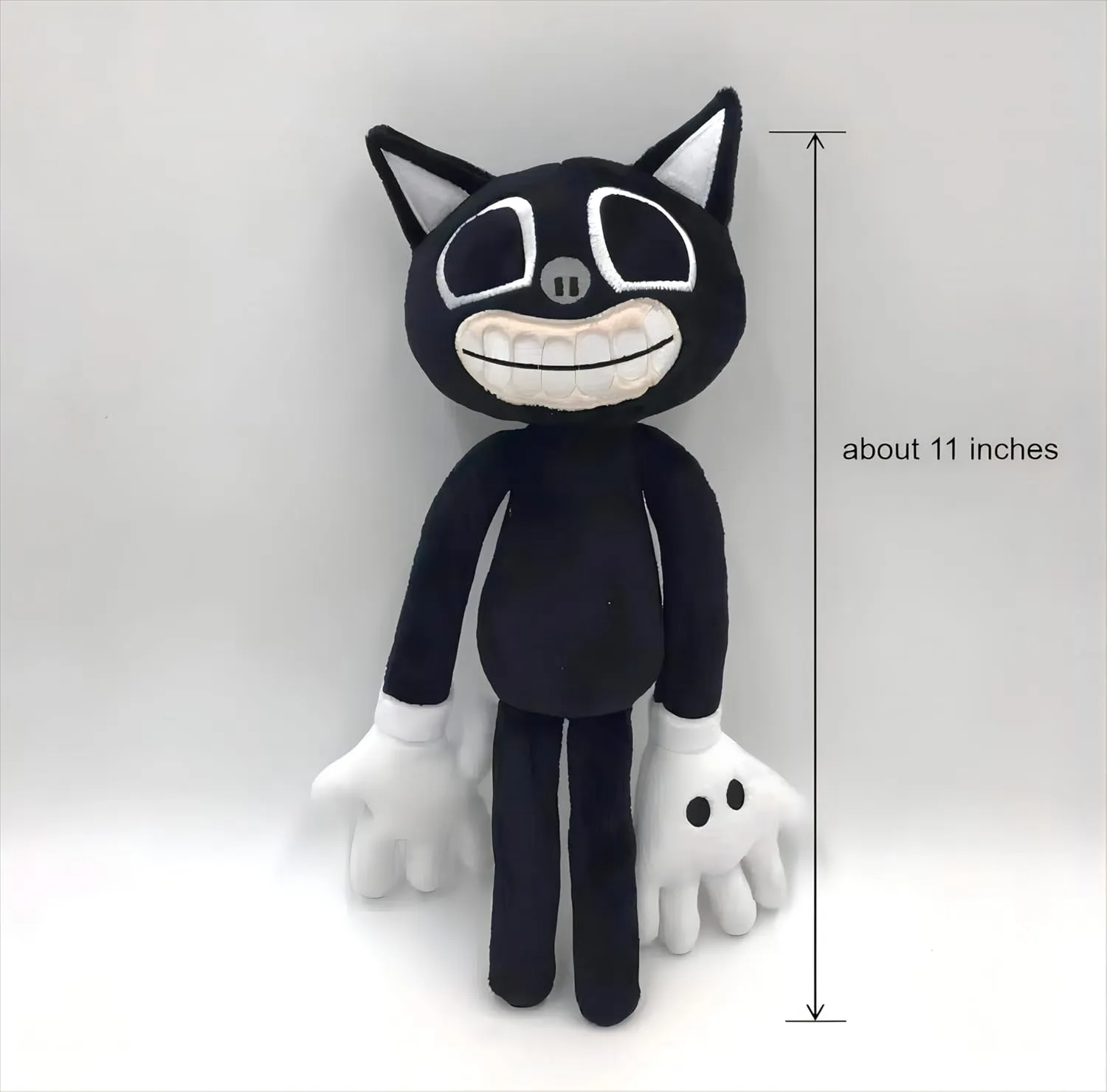 2 PCS Siren Head Toy Plush Toy Cartoon Cat Cartoon Dog and Peanut Adults Children's Party Birthday Halloween Thanksgiving Christmas Plush Toys (Cat)