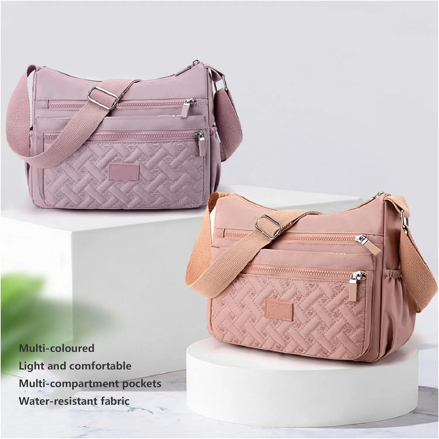 2024 New Popularate Bag, Nylon Shoulder Messenger Bag, Classic Luxury Large Capacity Crossbody Popularate Bag