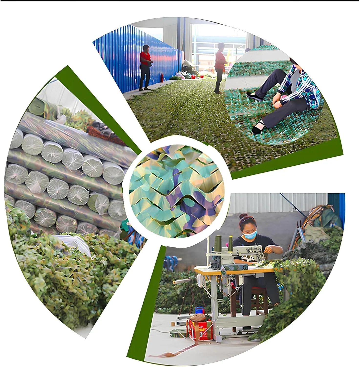 3x4 10x10.0m Sun Shade Sail Garden Camouflage Net Tear-Resistant Camo Netting Made of 150d Polyester Camouflage Mesh Water Resistant for Hunting Blind Party(2.5 * 6.0m/8.2 * 19.7ft)