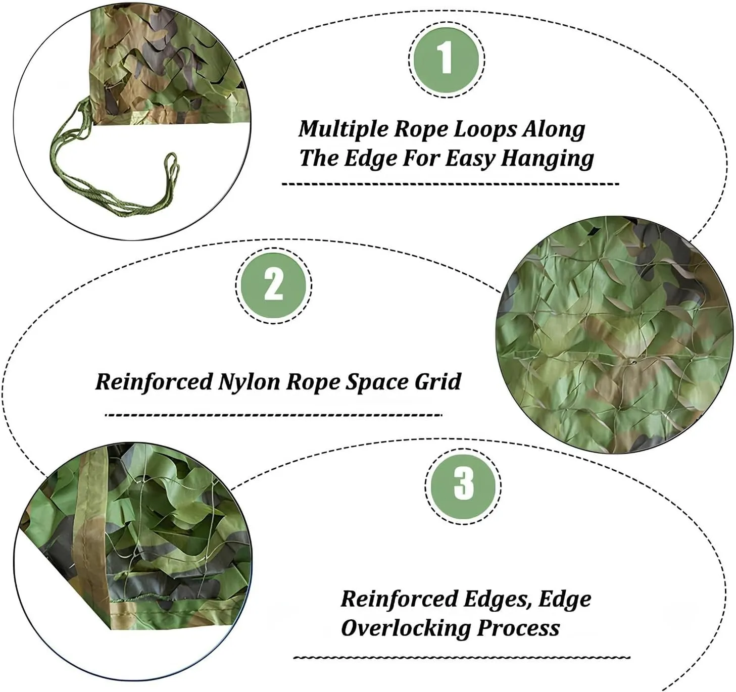 3x4 10x10.0m Sun Shade Sail Garden Camouflage Net Tear-Resistant Camo Netting Made of 150d Polyester Camouflage Mesh Water Resistant for Hunting Blind Party(2.5 * 6.0m/8.2 * 19.7ft)