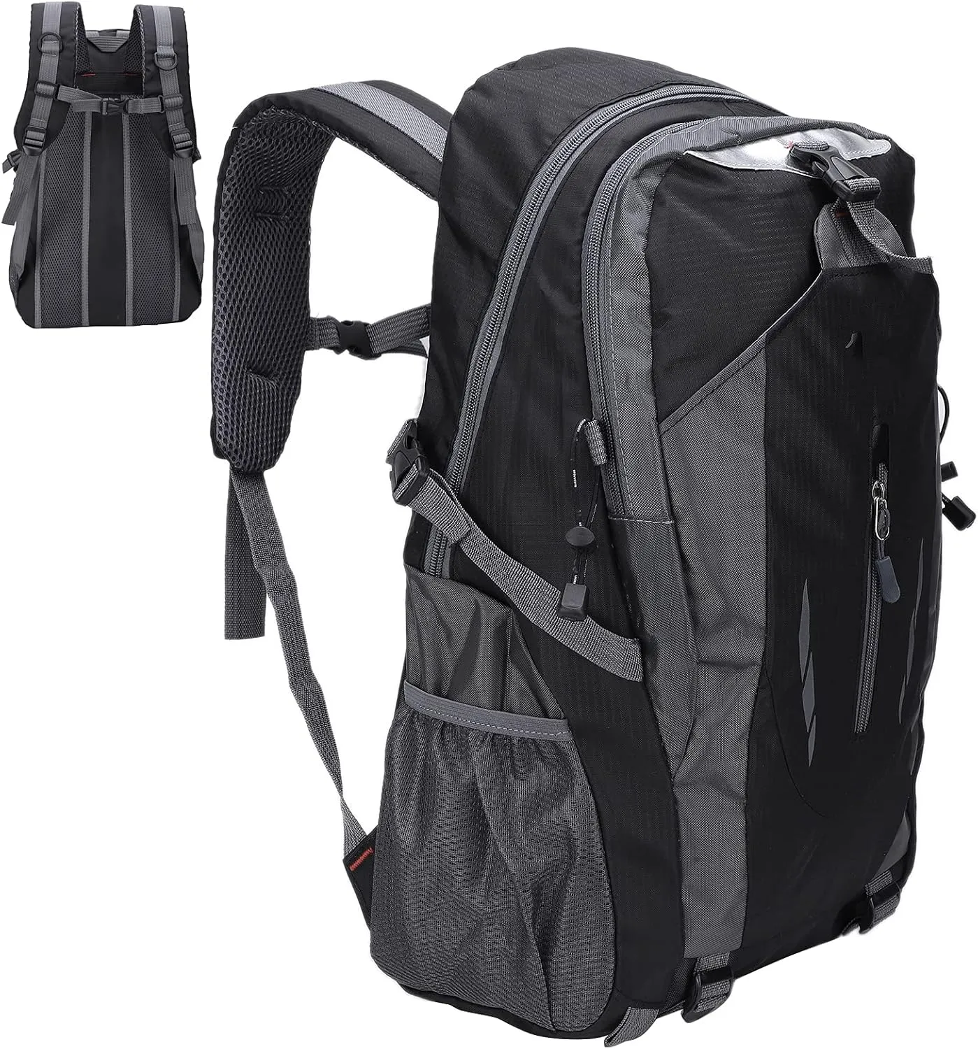 40L Backpack Shoulder Bag Comfortable for Outdoor Sports Climbing Camping Hiking (Black)