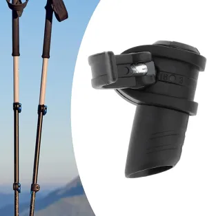 4xWalking Climbing Pole External Lock Accessory, Lightweight, Trekking Cane Lock for Outdoors Sports