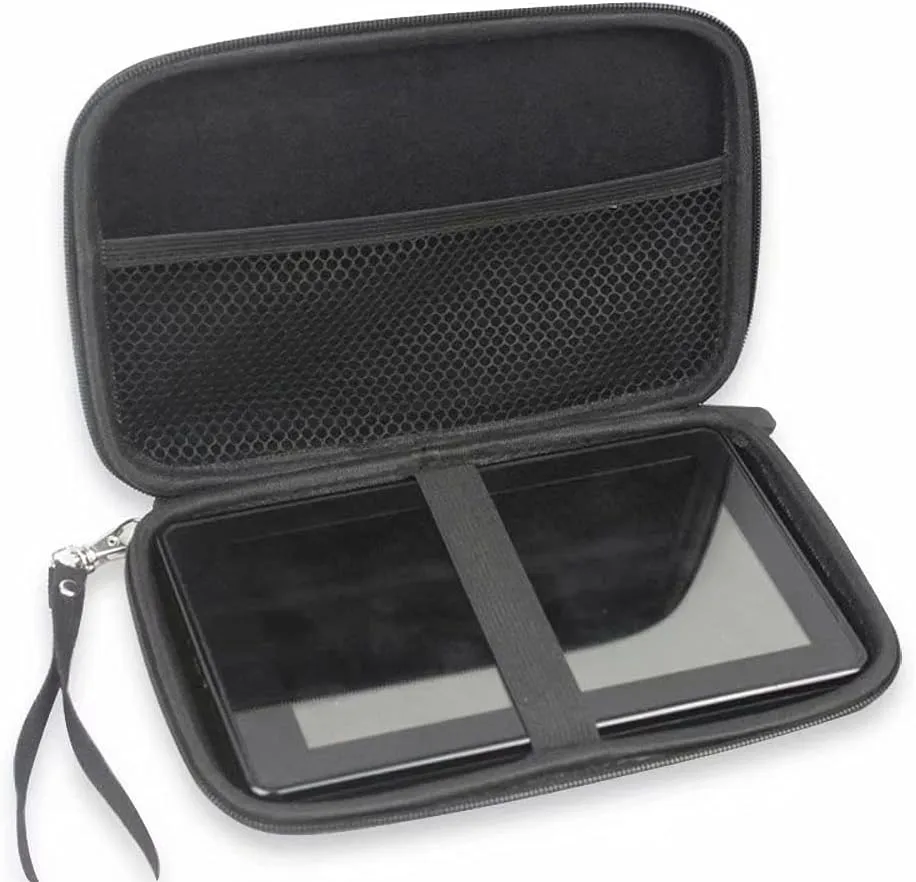7 inch GPS Carrying Case Cover Hard Shell,Portable Sleeve Pouch Bag Compatible with Garmin Dezl Dezlcam Fleet 785 780 770 790 LMT-D 70 Tomtom Sat Magellan NAV Car GPS Navigation (7 inch)