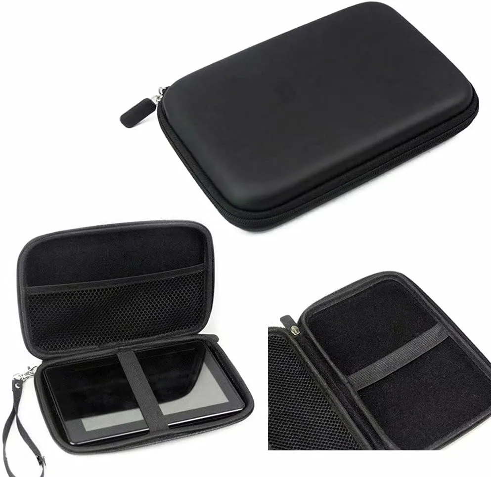 7 inch GPS Carrying Case Cover Hard Shell,Portable Sleeve Pouch Bag Compatible with Garmin Dezl Dezlcam Fleet 785 780 770 790 LMT-D 70 Tomtom Sat Magellan NAV Car GPS Navigation (7 inch)