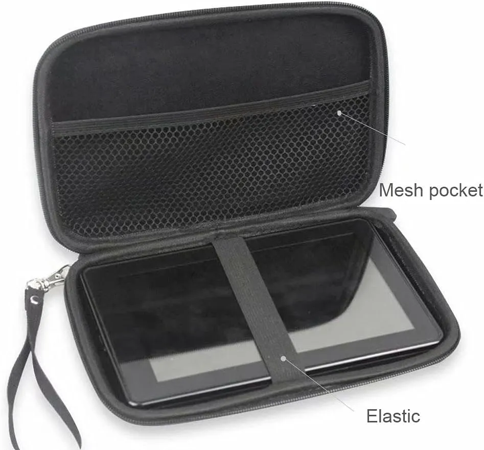 7 inch GPS Carrying Case Cover Hard Shell,Portable Sleeve Pouch Bag Compatible with Garmin Dezl Dezlcam Fleet 785 780 770 790 LMT-D 70 Tomtom Sat Magellan NAV Car GPS Navigation (7 inch)
