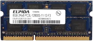 8GB DDR3 2Rx8 PC3L-12800S EBJ81UG8EFU0-GN-F Laptop RAM Memory
