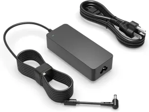 90W 65W UL Listed AC Charger Fit for Getac B300 B300H S400 S410G2 B360 A140 K120 RX10 RX10H T800 T800R T800G2 UX10 11.6 Inches Rugged Tablet PC Laptop Power Supply Adapter Cord