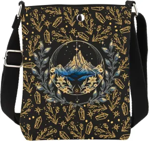 A-C Merch Mystical Night Sky & Dreamy Landscape Crossbody Bag Night Court Reader Gift