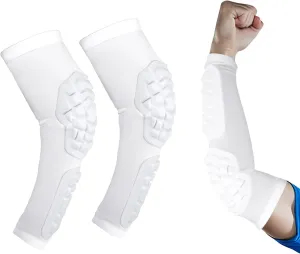 AceList Elbow Pad Arm Sleeves for Adults & Kids Shock-Absorbing EVA Padding Non-Slip Breathable Sports Protection