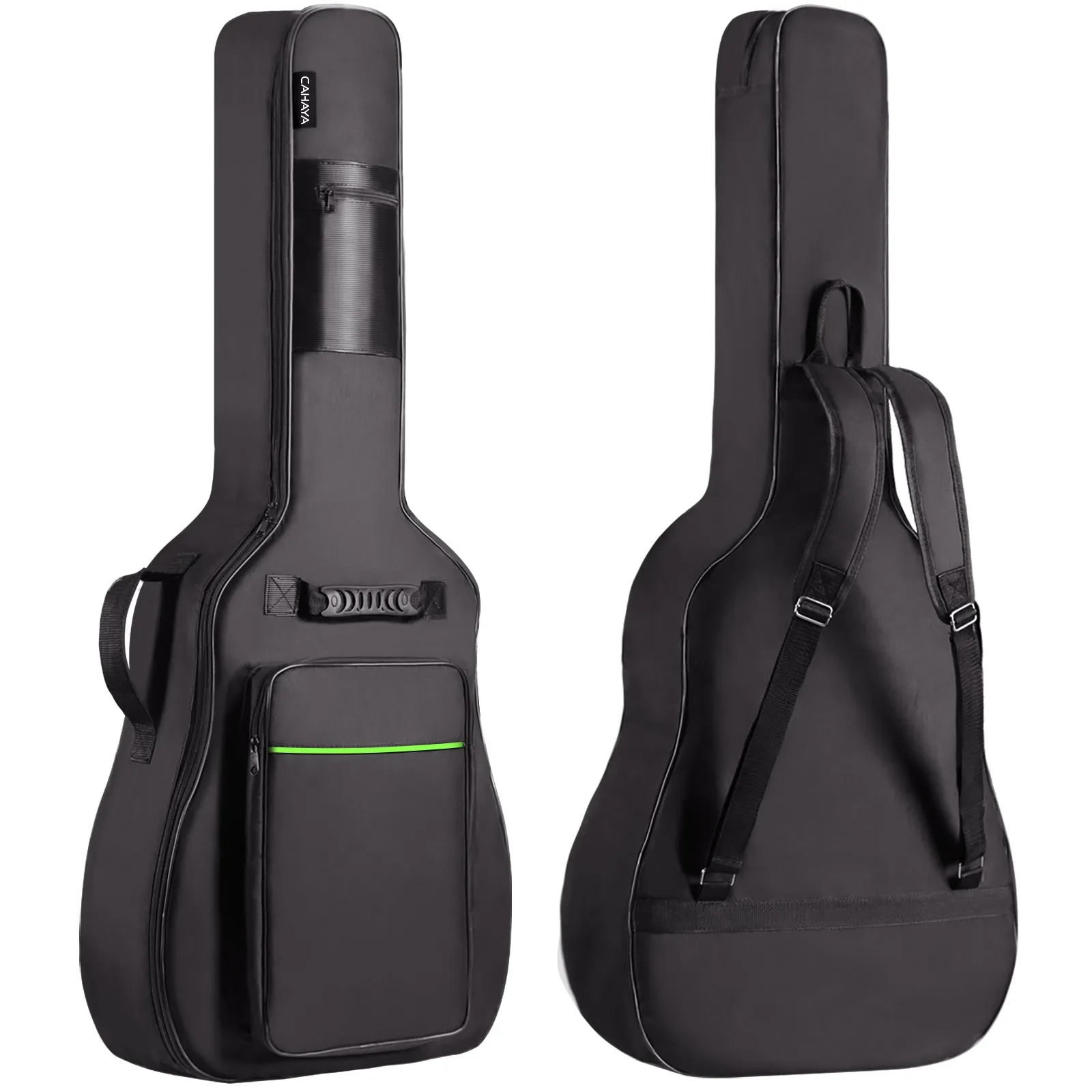 Acoustic Guitar Bag 0.35 Inches Thick Green CY0291