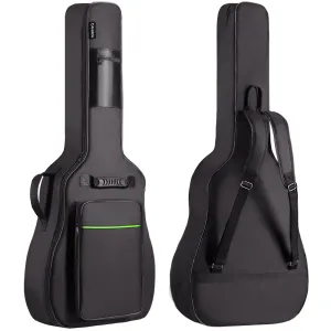 Acoustic Guitar Bag 0.35 Inches Thick Green CY0291