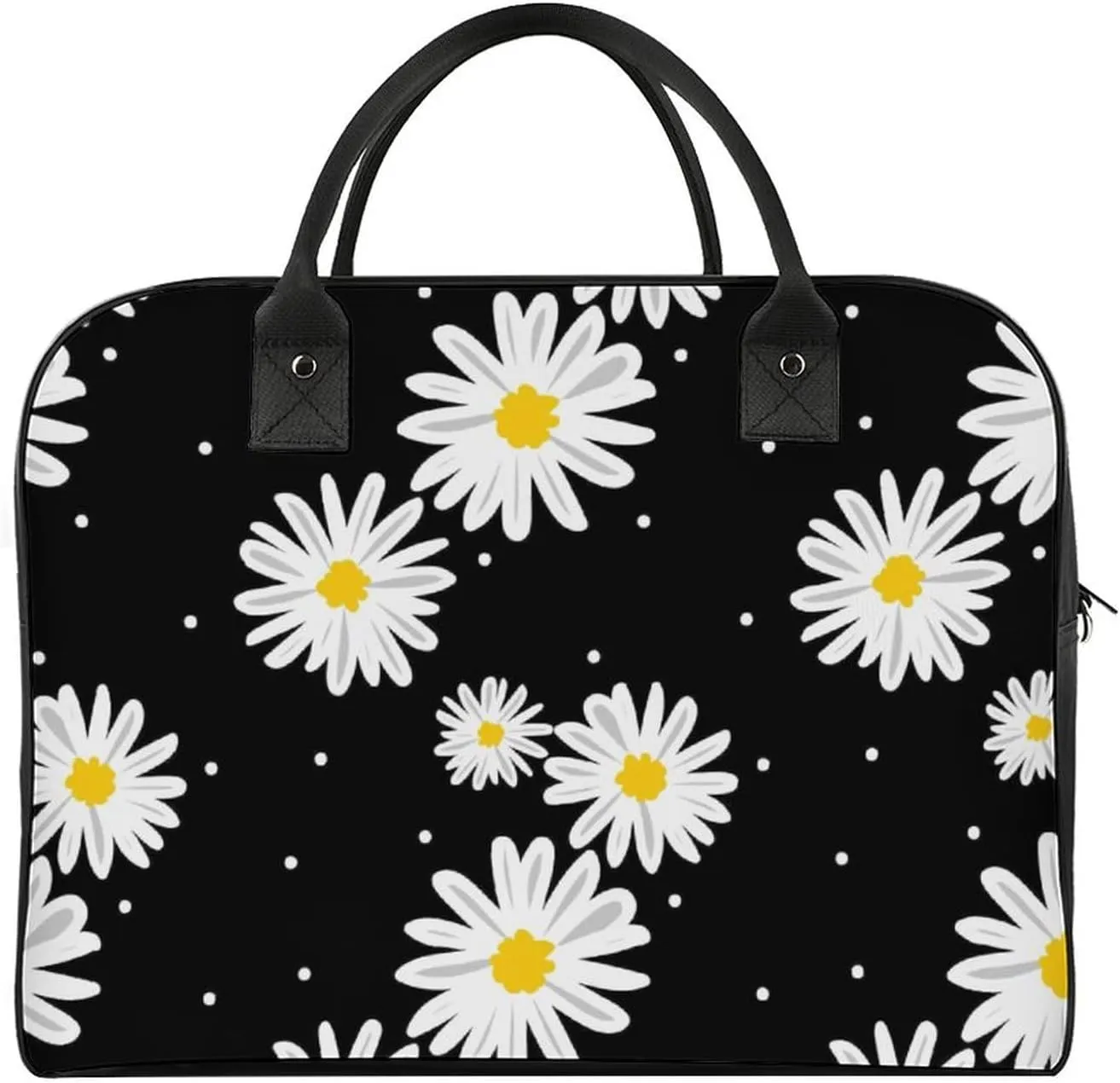 Adults Casual Nylon Colorful Butterfly Elegant Handbag for Travel 13" X 19" X 8"