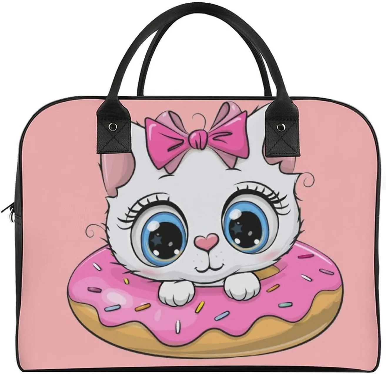 Adults Shoulder Nylon Ballet Dancer Aesthetic Handbag for Touring 13" X 19" X 8"
