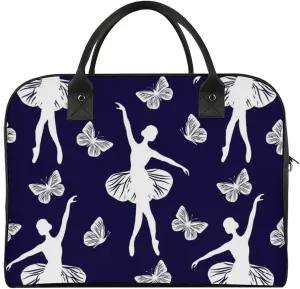 Adults Shoulder Nylon Ballet Dancer Aesthetic Handbag for Touring 13" X 19" X 8"