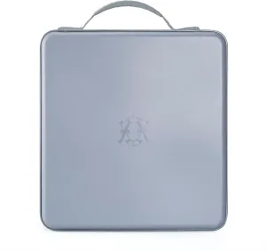 alavisxf xx CD Case, 224 Capacity Hard Plastic CD DVD Case Holder, Portable Large Capacity Disc Storage Organizer Holder for Car, Home, Travel (224 Capacity, Grey)