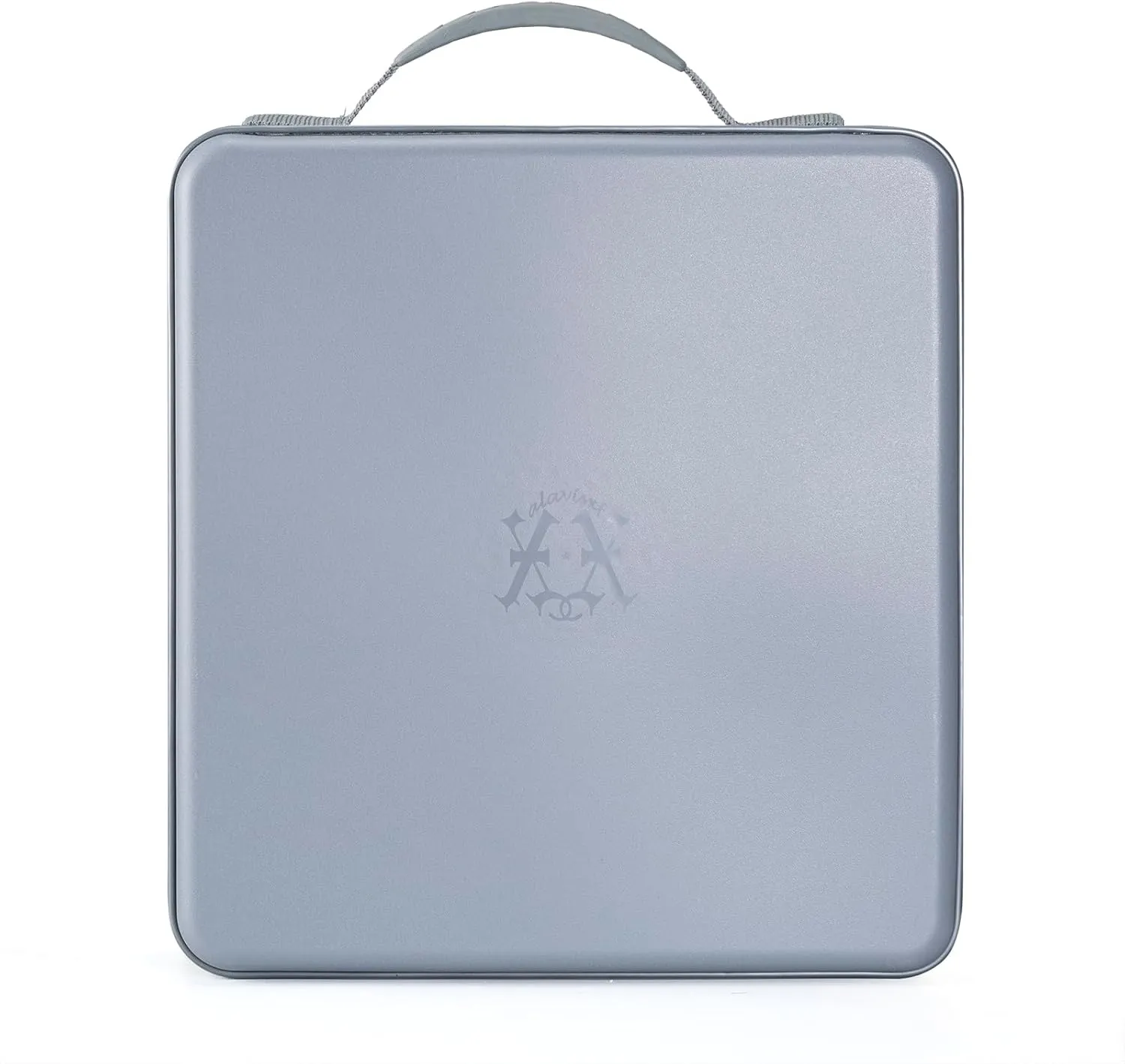 alavisxf xx CD Case, 224 Capacity Hard Plastic CD DVD Case Holder, Portable Large Capacity Disc Storage Organizer Holder for Car, Home, Travel (224 Capacity, Grey)
