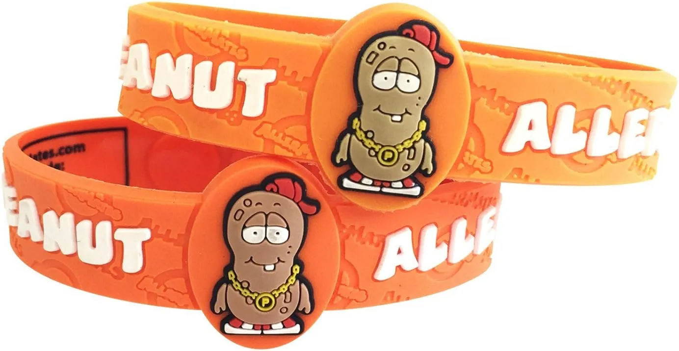 AllerMates Allergy Wristband - "P. Nutty" Peanut