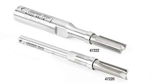 Amana Tool - 45475 Carbide Tipped Flush Trim Plunge Template 3/8 Dia x 1/2 x 1/4" Shan