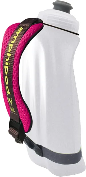 Amphipod Hydraform Handheld Bottle, Ergonomic Runners BPA-Free Hydration/Fuel Water Bottle for Endurance Runners, Hiking & Jogging - Wild Berry - 12 oz.