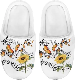Animals Slip On Plush Slippers for Little Kids Boys Girls Lightweight Fuzzy Warm Winter Slippers Soft Flannel Indoor Outdoor Washable House Shoes Size 9-15