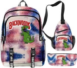Anime Backpacks Casual Laptop Backpack Travel Bags for Men Women
