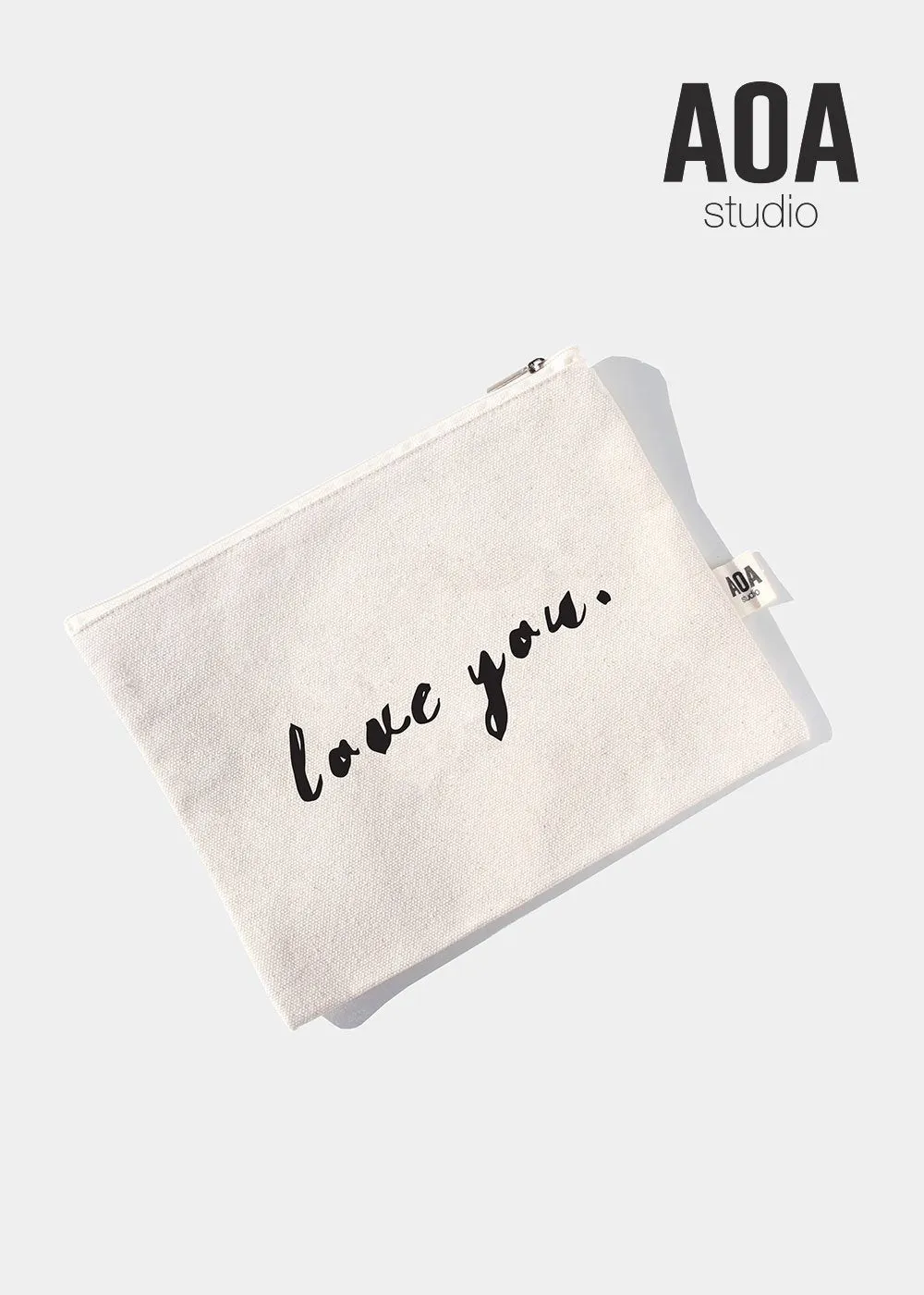 AOA Canvas Pouch - Love You