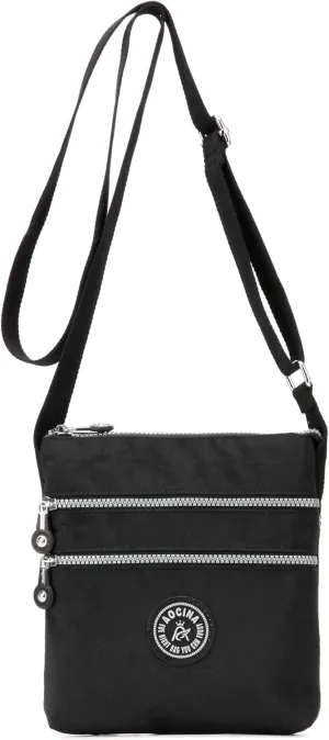 AOCINA Crossbody Purses for Women Lightweight Small Travel Bag Shoulder Purses and Handbags with Multi Zipper Pockets
