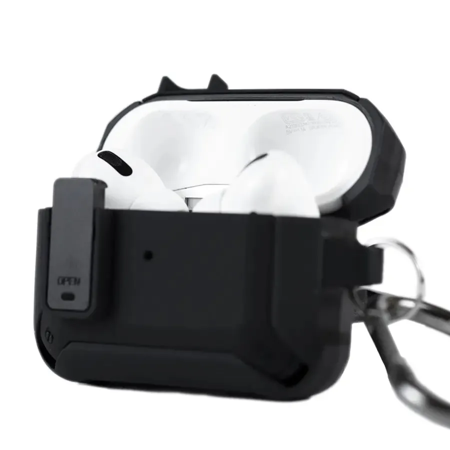 Armor Shockproof Protective AirPods Pro Case - Black
