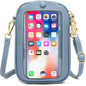 Aslana Touch Screen Phone Bag Vertical Small Crossbody Bag Handbag for Women