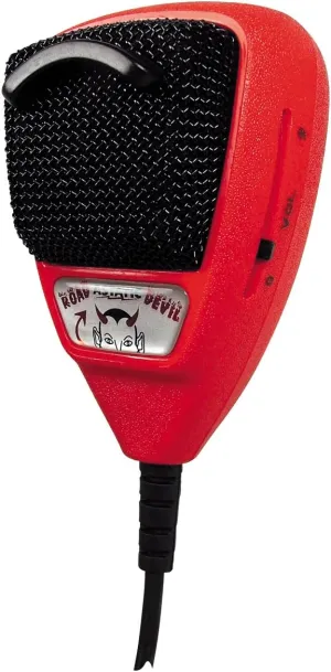 Astatic (302-10036 RD104E Road Devil Amplified 4-Pin CB Microphone, Black