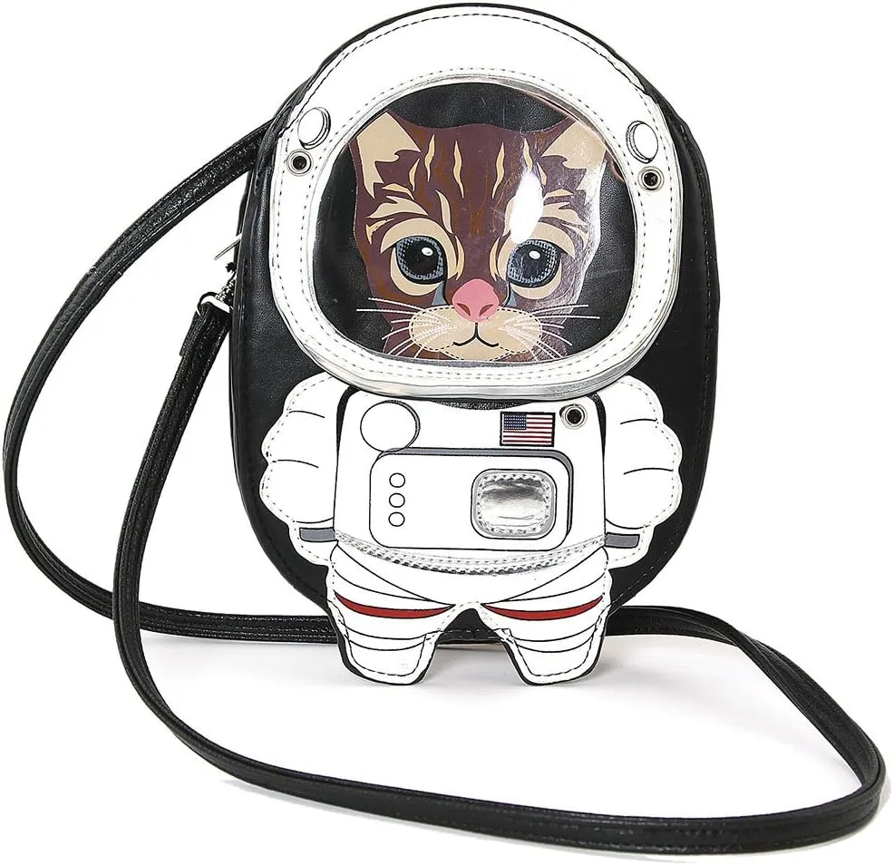 Astronaut Cat Shoulder Crossbody Bag