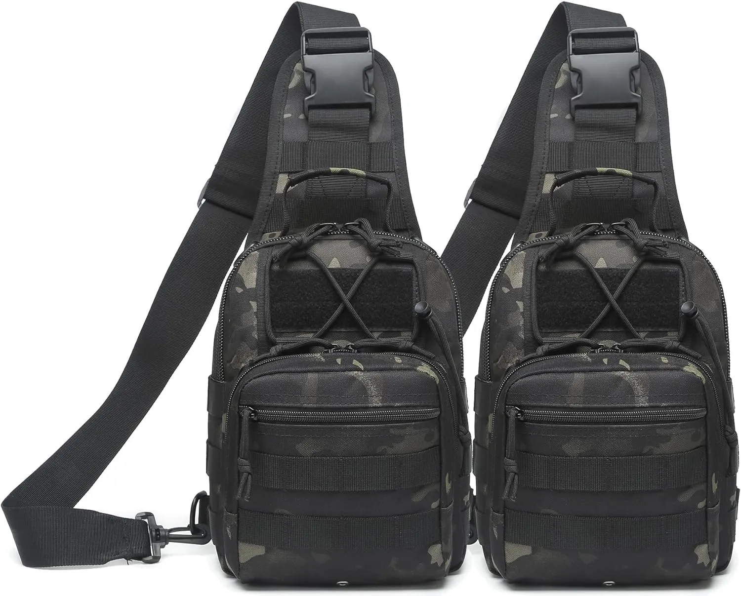 ATBP Small Tactical Sling Backpack Bag for Men Military Shoulder Bag Pack EDC Crossbody Bag for Hiking 7 Liters