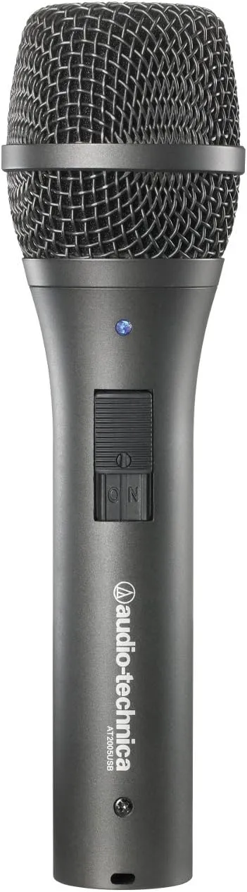 Audio-Technica AUD AT2005USB Cardioid Dynamic USB/XLR Microphone