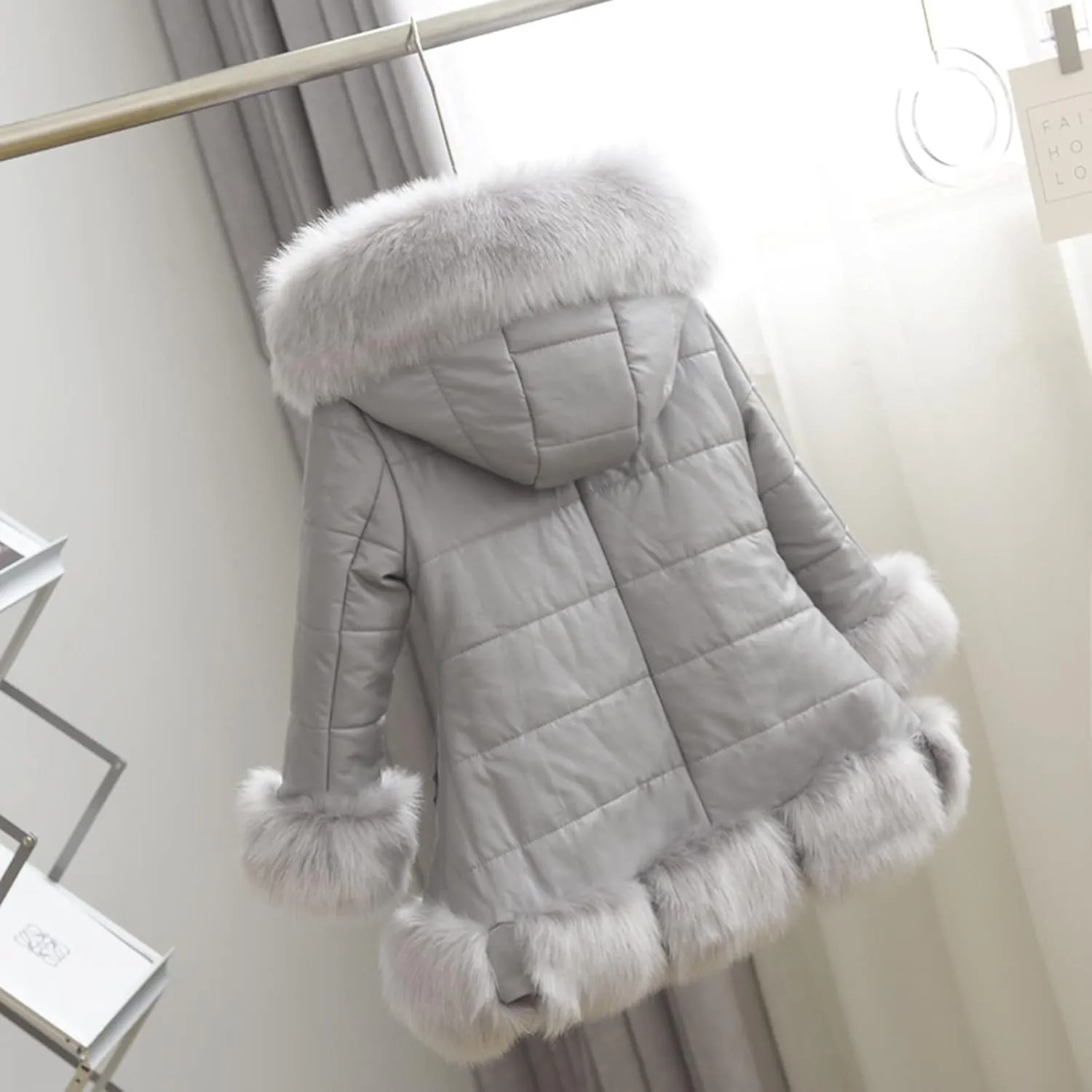 Baby Puffer Jacket Girls Lightweight Coat Thicken Warm Parka Puffer Ski Jacket Warmth Winter Outerwear
