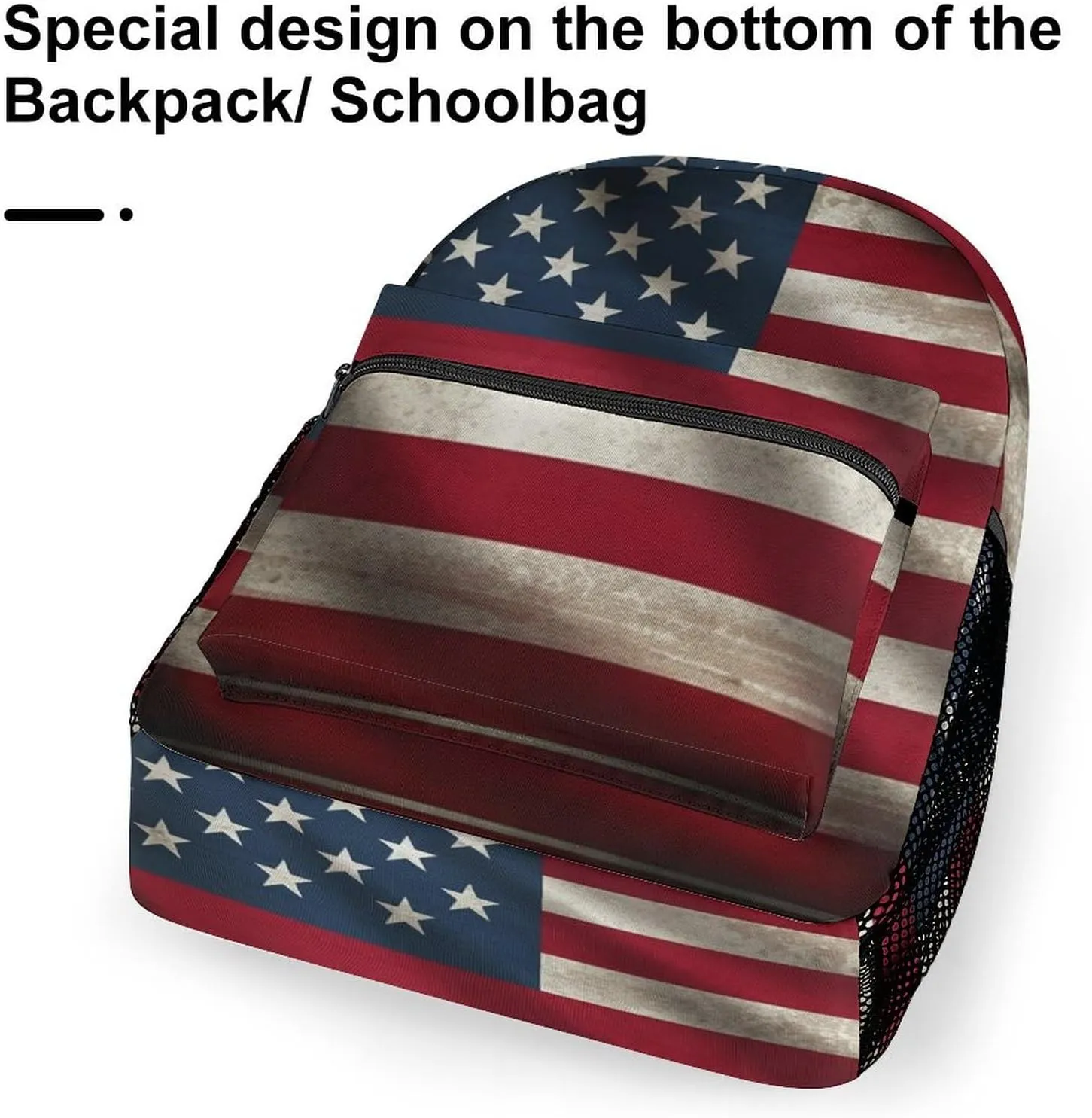 Backpacks American Flag Travel Bag Laptop Backpack Casual Daypack for Weekender Business Hiking