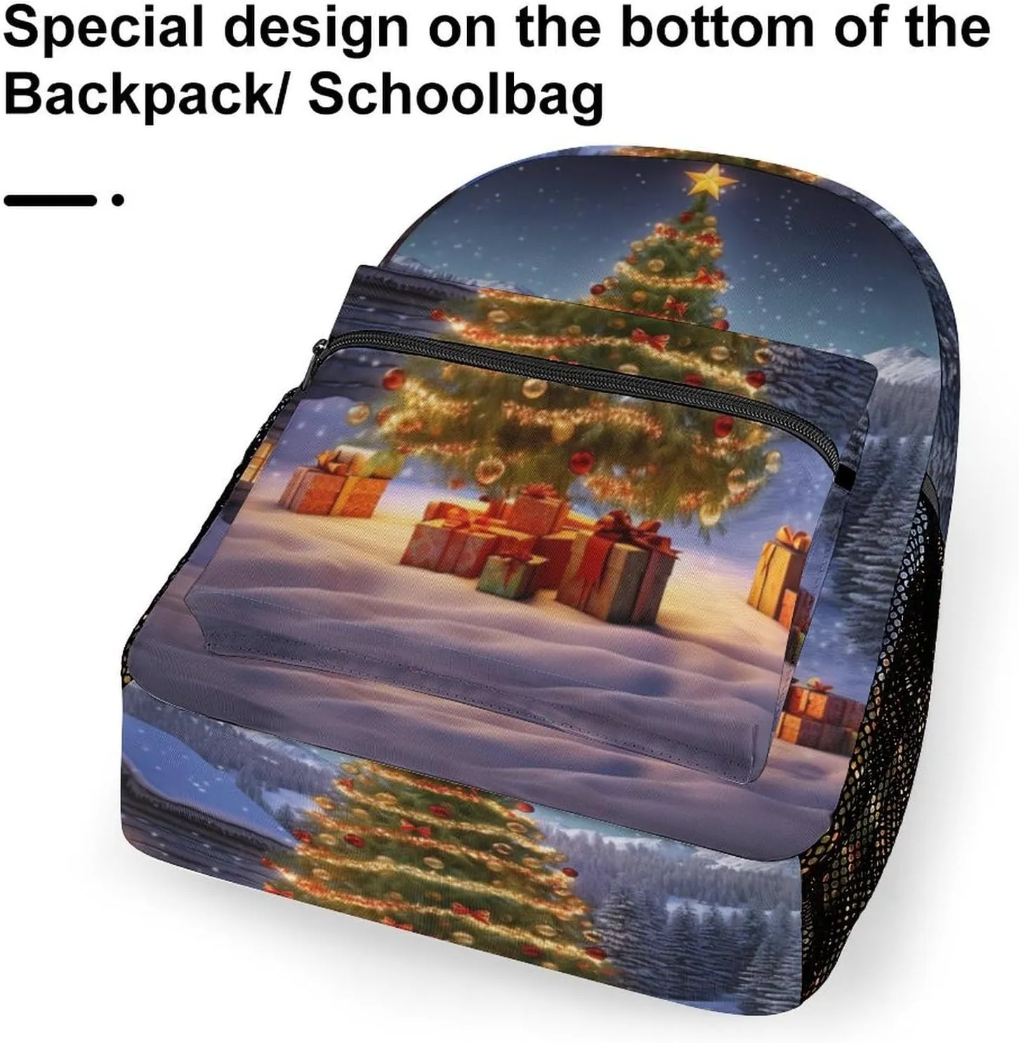 Backpacks Xmas Tree Travel Bag Laptop Backpack Casual Daypack for Weekender Business Hiking