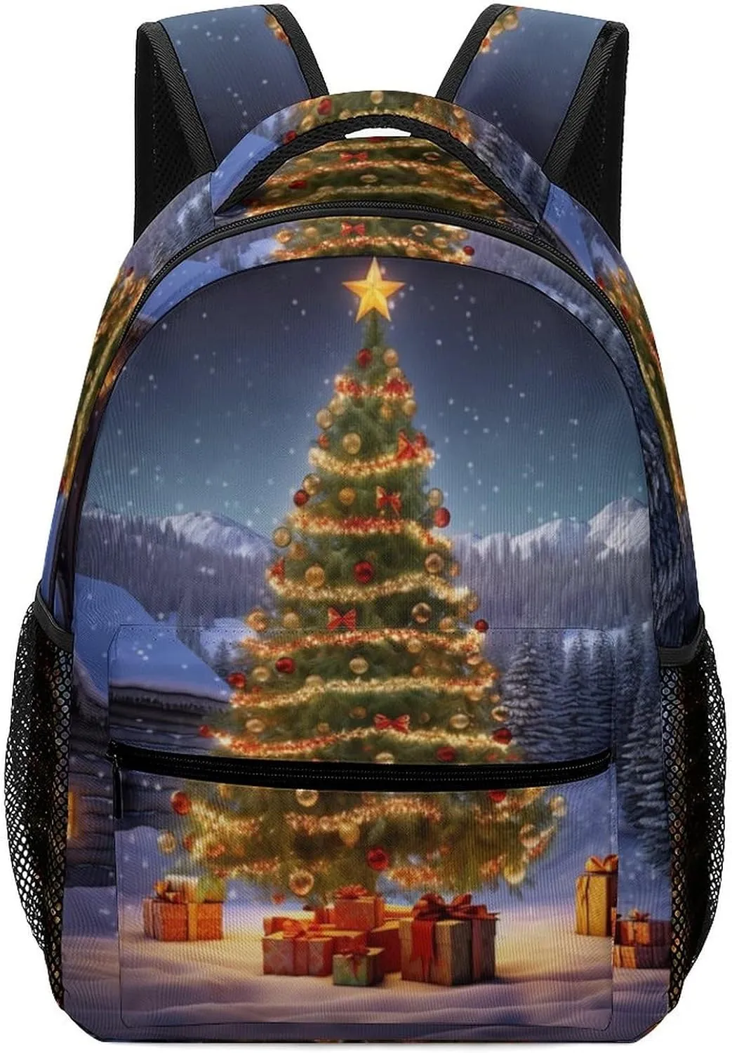 Backpacks Xmas Tree Travel Bag Laptop Backpack Casual Daypack for Weekender Business Hiking