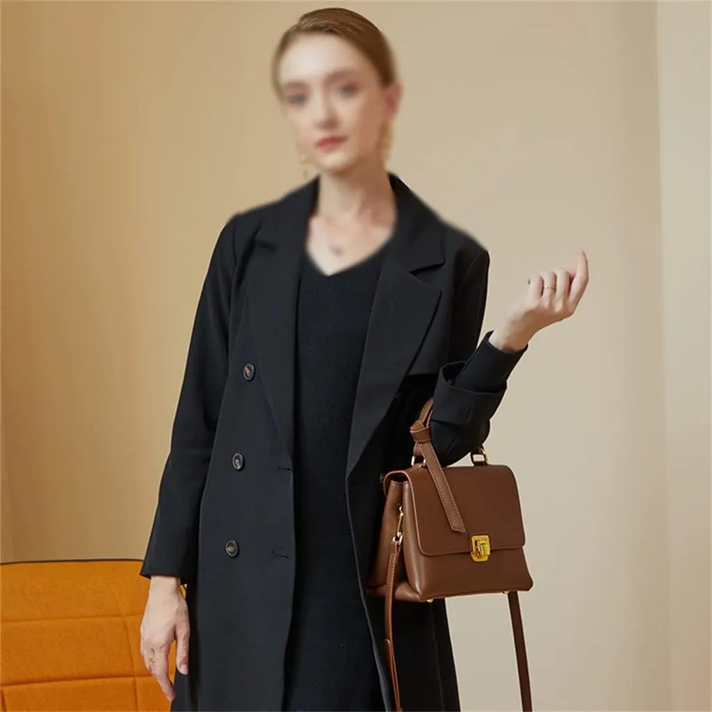Bag Autumn and Winter Leather Women's Bag Single Shoulder Crossbody Bag Everything Large Capacity Handbag