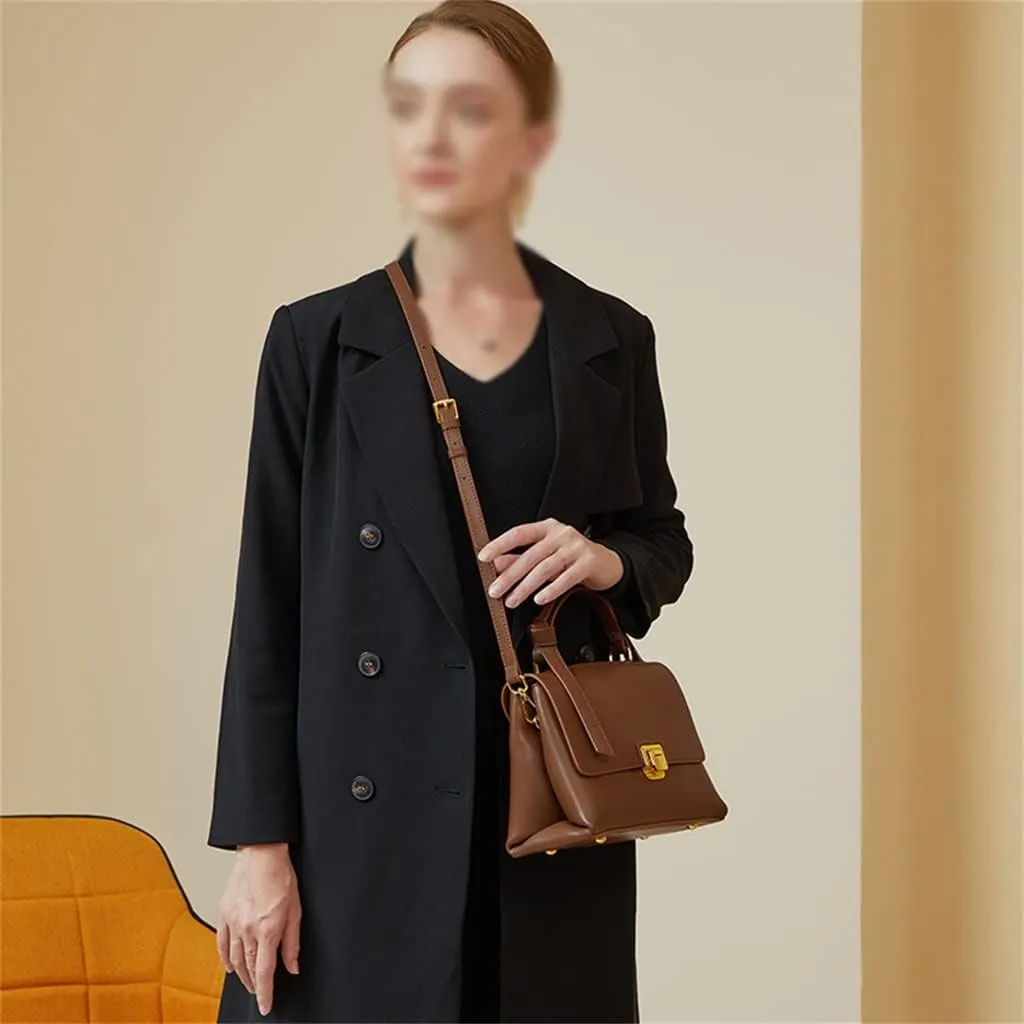 Bag Autumn and Winter Leather Women's Bag Single Shoulder Crossbody Bag Everything Large Capacity Handbag