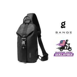 Bange Vanguard Anti-theft Lock Sling Bag Fashion Chest Pack Waterproof USB Crossbody Bag