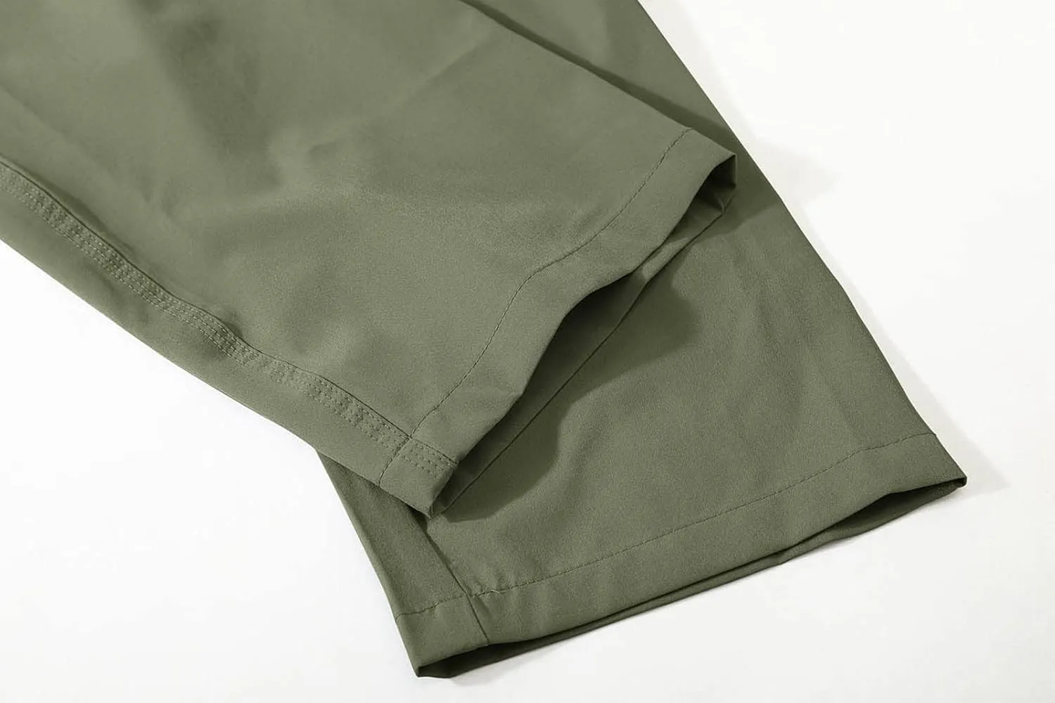 BASUDAM Men's Athletic Pants Thin Lightweight Quick Dry Zipper Pockets Outdoor Sports Pants for Running Jogging Hiking