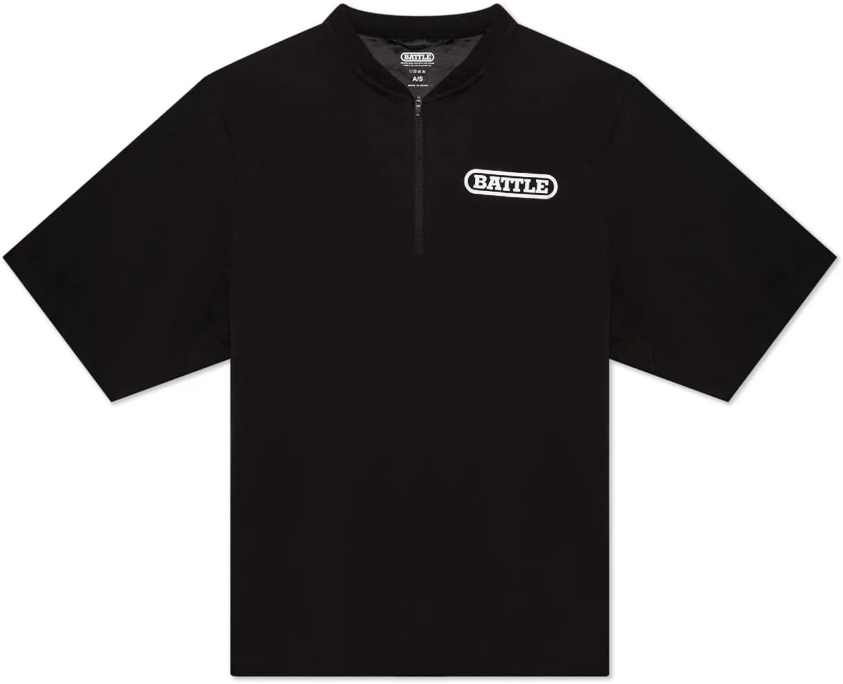 Battle Sports Coaches Jacket, Water Repellent, Zip Front, Lightweight, UPF 30  Sun Protection