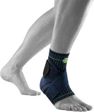 Bauerfeind Sports Ankle Support - Breathable Compression (Black, X-Large/Left)