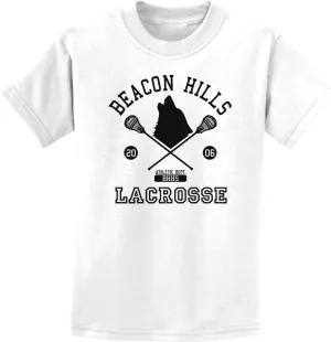 Beacon Hills Lacrosse Wolf Childrens T-Shirt