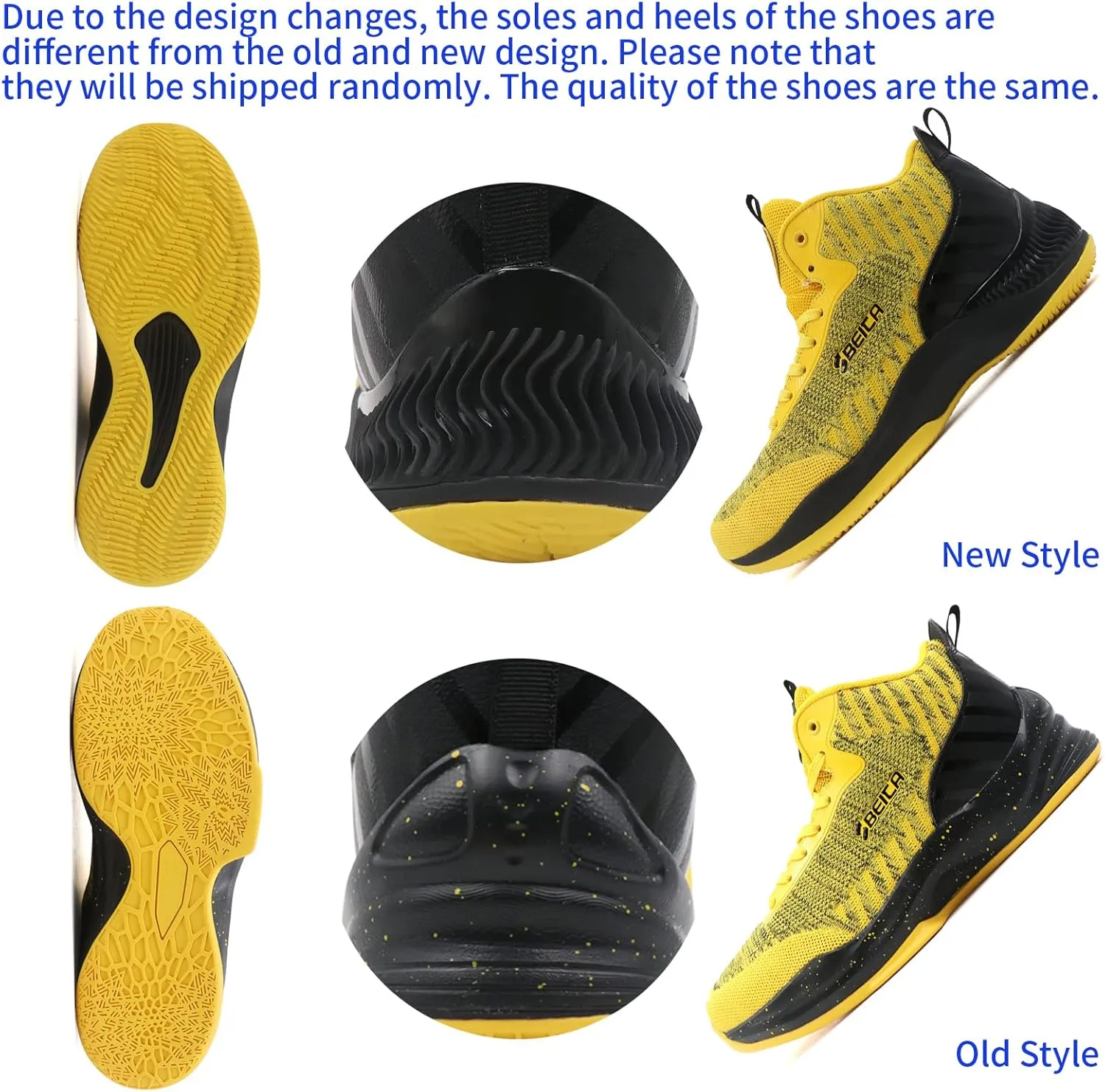 Beita High Upper Basketball Shoes for Men Sneakers Breathable Sports Shoes Anti Slip
