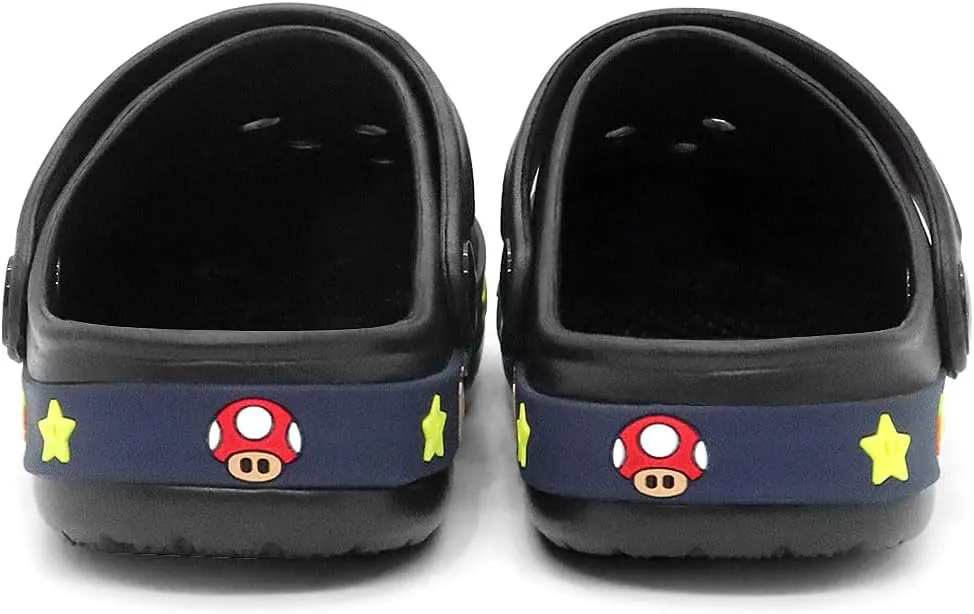 Boys Girls Clogs Cute Cartoon Toddler Garden Clogs Slip On Water Shoes Beach Slippers Sandals Children Slides