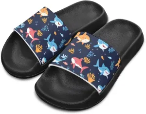 Boys Slides Non-slip Toddler Boys Cute Shower Slippers Toddler Flip Flops Beach Pool Sandals Play Family Gatherings Outdoor